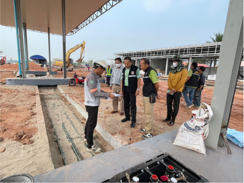 บริการขออนุญาตใหม่ ท่อถังน้ำมัน ปตท ปิยะกรีน บ้านพือ จ.อุดร